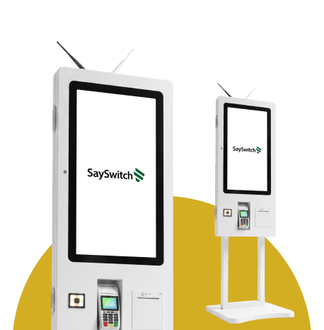 SaySwitch self-service payment kiosks